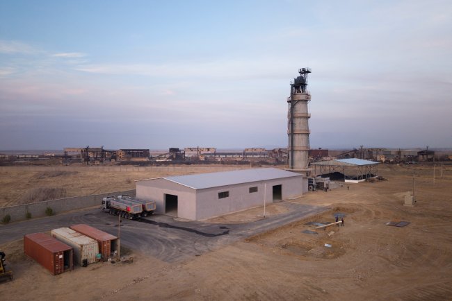 Әулиеатада әк өндіретін жаңа зауыт іске қосылды