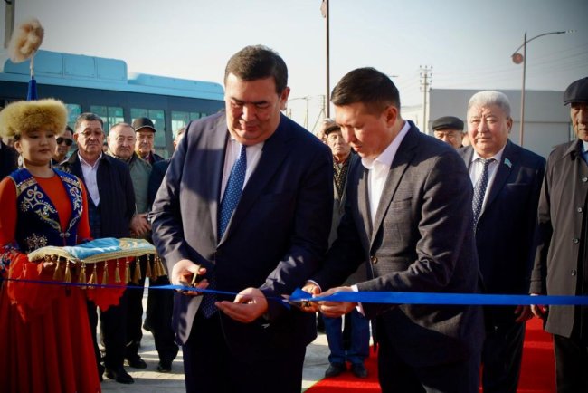 Таразда көліктерге газ толтыратын компрессорлық станция ашылды