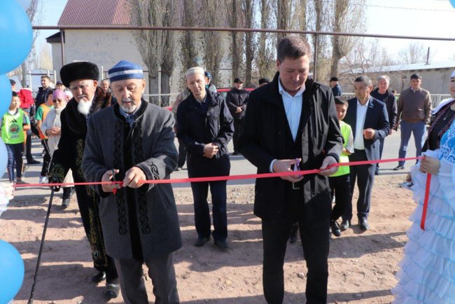 Жуалыда – жаңа әлеуметтік инфрақұрылым