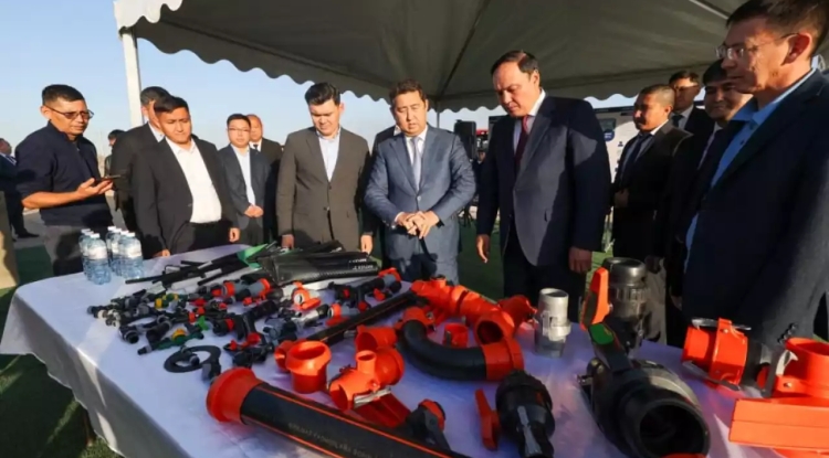 Жамбылда екі ірі зауыттың құрылысы басталды