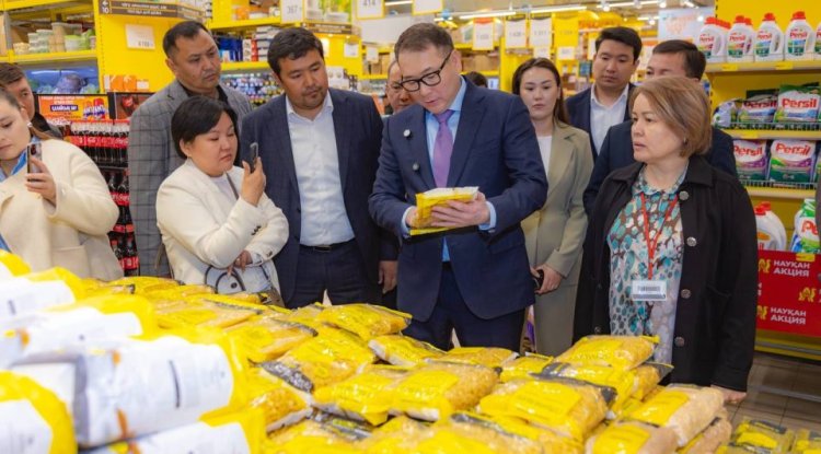 Таразда азық-түлік арзан бағада сатылып жатыр