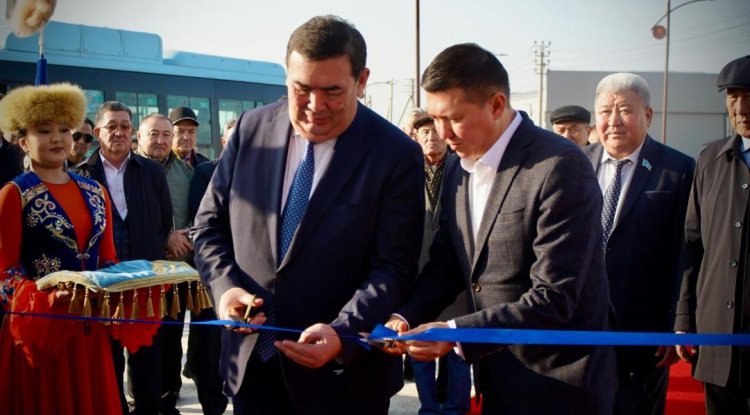 Таразда көліктерге газ толтыратын компрессорлық станция ашылды