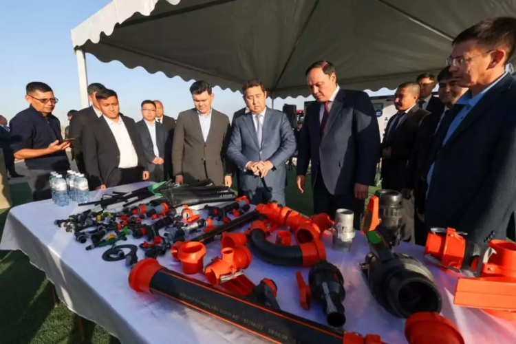 Жамбылда екі ірі зауыттың құрылысы басталды