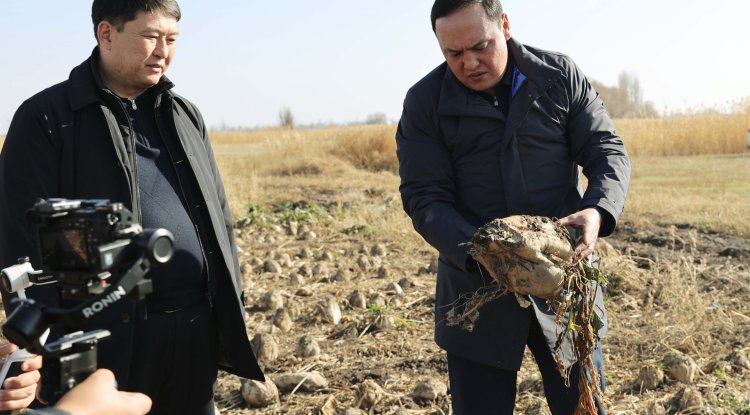 Ербол Қарашөкеев зауыт жұмысымен танысты