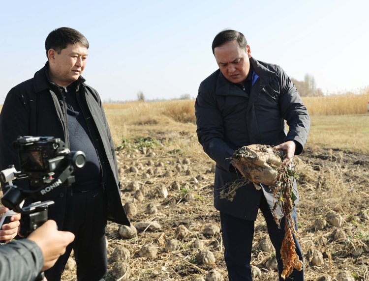 Ербол Қарашөкеев зауыт жұмысымен танысты