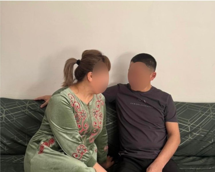 Көрісу күніне орай сотталған азаматқа туыстары келді