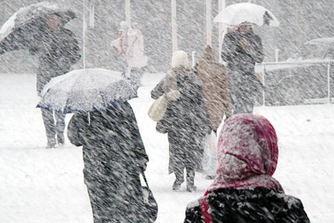 Қыс қаһарына мінді