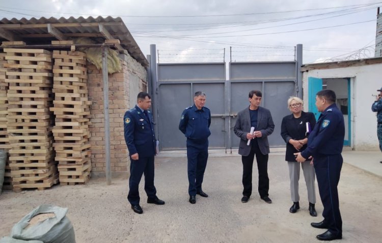 Құқық қорғаушылар №59 түзету мекемесіне барды