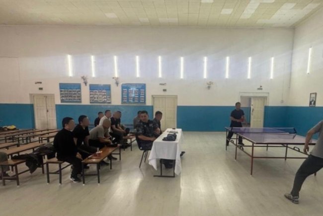 Сотталғандар арасында спартакиада: үстел теннисінен жарыс өтті