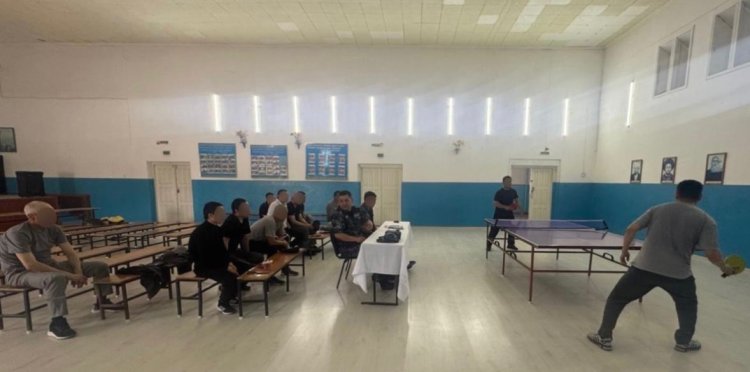 Сотталғандар арасында спартакиада: үстел теннисінен жарыс өтті