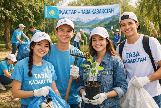 «Таза Қазақстан» табиғатты ғана емес, сананы тазартады